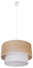 Lampa wisząca naturalna boho BUENO 1xE27