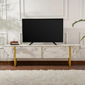 Stolik TV Serenity Gold
