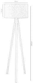 Lampa podłogowa AYD - 2256 Antracyt