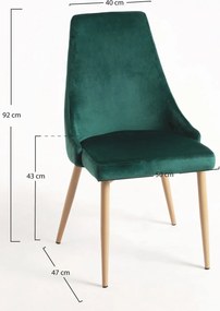 Zestaw 4 Krzese Stoik Wood