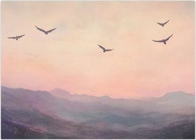 Obraz - Stado ptaków II. (70x50 cm)