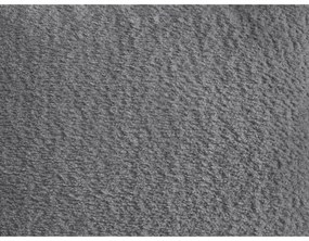 Szary rozkładany/ze schowkiem narożnik z materiału bouclé (lewostronny/z szezlongiem) Roxelane – Bobochic Paris