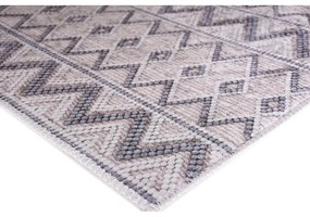 Szary dywan odpowiedni do prania 120x180 cm Zig Zag – Vitaus