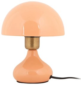 Łososiowa lampa stołowa z metalowym kloszem (wysokość 23 cm) Binc – Leitmotiv