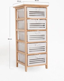 Szeroka komoda Nuvio z 4 szufladami