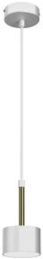 Biało-złota nowoczesna lampa do salonu - N019 T1-W33