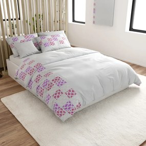 PrzytulneMieszkanie.pl PrzytulneMieszkanie.pl Pościel z mikrosatyny VELLARI, jasnoszara Rozmiar pościeli: 70 x 90 cm | 140 x 200 cm