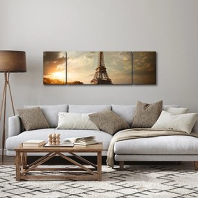 Obraz - Wieża Eiffla, Paryż, Francja (170x50 cm)