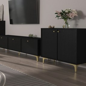 Komoda TORINO 84 cm do Salonu Sypialni Grafit