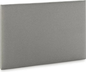 Kolumna Głowica łóżka Aura pokryta tkaniną Szary Jasny 90x60 cm