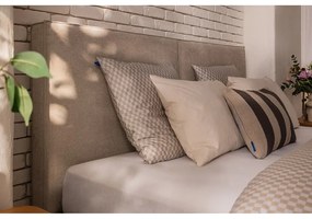 Beżowe łóżko kontynentalne 160x200 cm Olia Bold – Bonami Selection