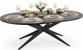 Czarny nowoczesny stół rozkładany M4-T42