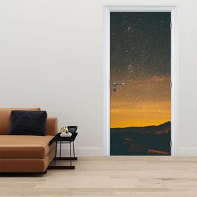 Fototapeta na drzwi - Gwiaździste niebo (95x205cm)