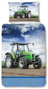 Flanelowa pościel dziecięca jednoosobowa 140x200 cm Strong – Good Morning
