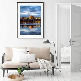 Plakat - Wieczorna Praga (A4)