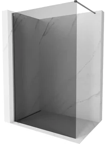 Mexen Kioto-X ścianka prysznicowa Walk-in 80 x 200 cm, grafit 10 mm, gun metal - 800-080-101-95-40-X