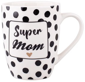 Altom Kubek porcelanowy Super mom, 300  ml