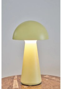 Żółta lampa stołowa LED ze zdalnym sterowaniem (wysokość 28 cm) Sam – Sirius
