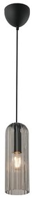 Nordlux - Lampa wisząca na lince MIELLA 1xE27/25W/230V przydymiona