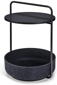Okrągły stolik ø 50 cm Tavolino Black – MiaCara