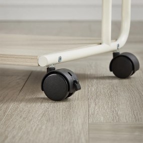 Stolik pomocniczy E1012 CRM, kremowy