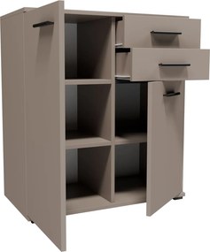 Kaszmirowa komoda z 2 szufladami L9-N28