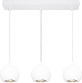 Osram - Żyrandol na lince SPOT SPHERAL 3xGU10/6W/230V biały