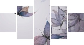 Obraz - Rysowanie motyli (125x70 cm)