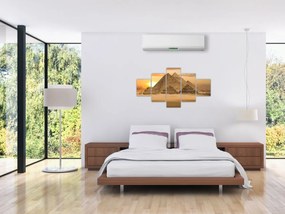 Obraz - Piramidy (125x70 cm)