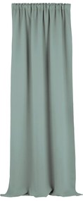 Zasłona zaciemniająca na taśmie marszczącej  miętowy 140 x 280 cm 1 szt.