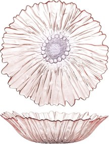 Jasnoróżowa szklana misa ø 31 cm Mariko – Bloomingville