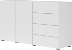 Komoda PRISMA 138 cm do Salonu Sypialni Biały