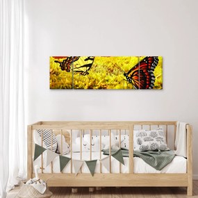 Obraz motyli (170x50 cm)