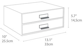 Kartonowy organizer do szuflady Birger – Bigso Box of Sweden