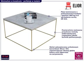 Minimalistyczny stolik kawowy beton - Welos 3X