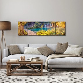 Obraz - Jeziora Plitwickie, Chorwacja (170x50 cm)