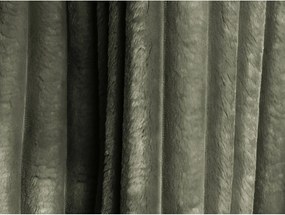 Zielony sztruksowy rozkładany/ze schowkiem narożnik (lewostronny/z szezlongiem) Kona – Makamii