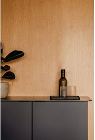 Ciemnoniebieska komoda z otworem na kable 120x88x50 cm Suumo – noo.ma