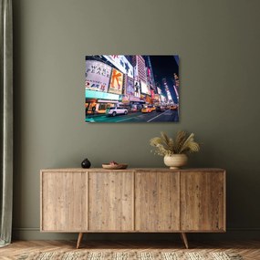 Obraz na szkle - New York Theater District (70x50 cm)