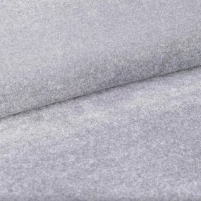 Łóżko LUX tapicerowane z pojemnikiem i zagłówkiem w tkaninie AMON 09 kolor SREBRNY DOMOHOME