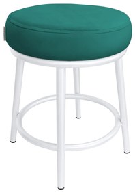 Taboret Ben noga metalowa biała MG20