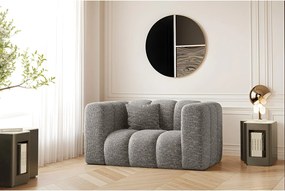 Fotel Grand, tkanina Haga, Szary