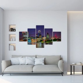 Obraz - Londyn wieczorem (125x70 cm)