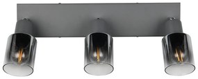 Antracytowa lampa punktowa ø 7 cm Cadiz – Trio