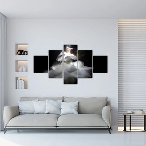 Obraz kwiatu lotosu (125x70 cm)