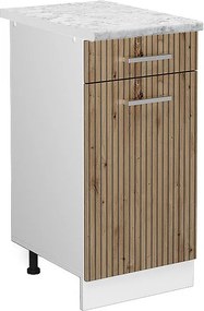 Szafka dolna do kuchni dąb rzemieślniczy 40x60x81.6 r-line