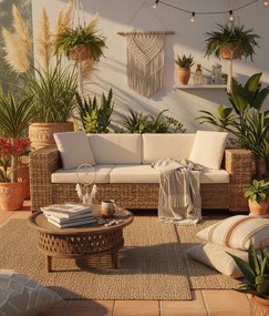 Kanapa rattanowa 3 A6-K78