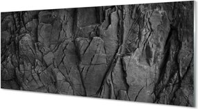 Szkło do Kuchni na Ścianę Artystyczna Tekstura Skalna