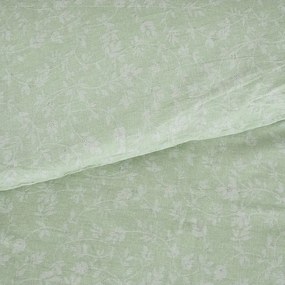 B.E.S. Petrovice Bawełniana pościel Exkluziv Greenflowers, 140 x 200 cm, 70 x 90 cm