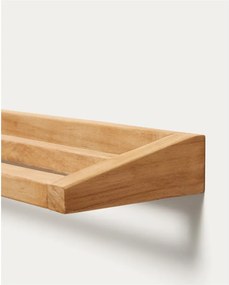 Drewniany wieszak na ręczniki w naturalnym kolorze Vedel – Kave Home